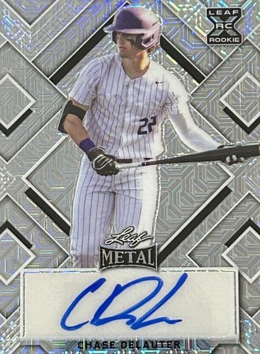 2022 Leaf Metal - Chase DeLauter #BA-CDL