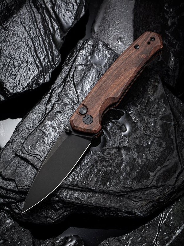 Civivi Messer Altus C20076-2 Button Lock Nitro-V Stahl Cuibourtia Holz