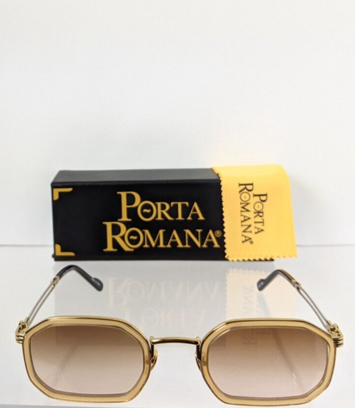 Pre-owned Porta Romana Authentic  Sunglasses Mod. 011 Col. 11a4 Vintage Frame In Brown