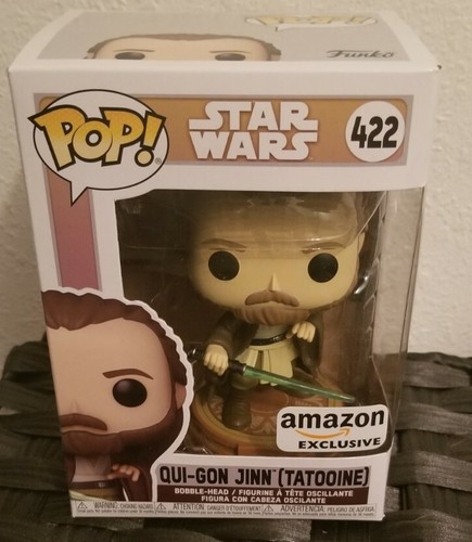 Funko Pop スターウォーズ　Qui-Gon Jinn レア 💥Qui-Gon Jinn (Tatooine) - Exclusive Star Wars Funko Pop