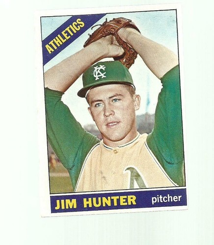 Single Cards 12 Topps Archives Reprints 385 Catfish Hunter Oakland Athletics Baseball Card Nm Mt Insert Singles