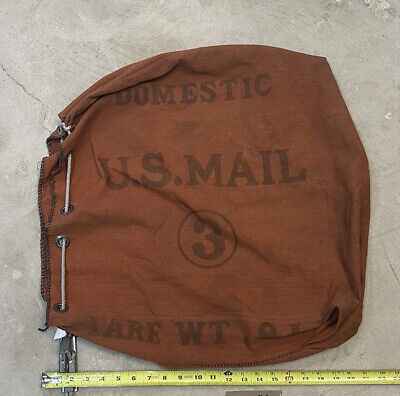 Vintage Domestic US Canvas Mail Bag eBay