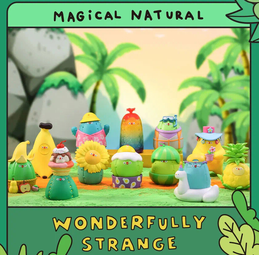 POPMART「FLABJACKS」3種 POP MART FLABJACKS Magical Natural Wonderfully Strange