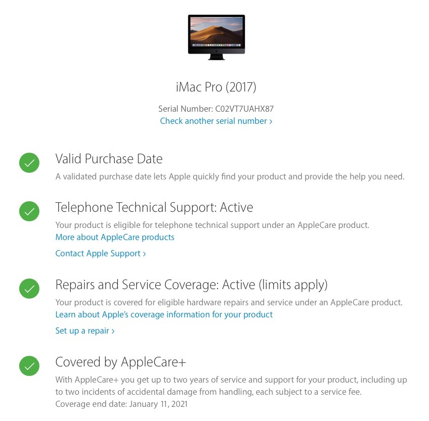 Apple iMac Pro 27