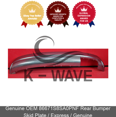 Genuine OEM 86671S8SA0PNF Rear Bumper Skid Plate / Express / Genuine