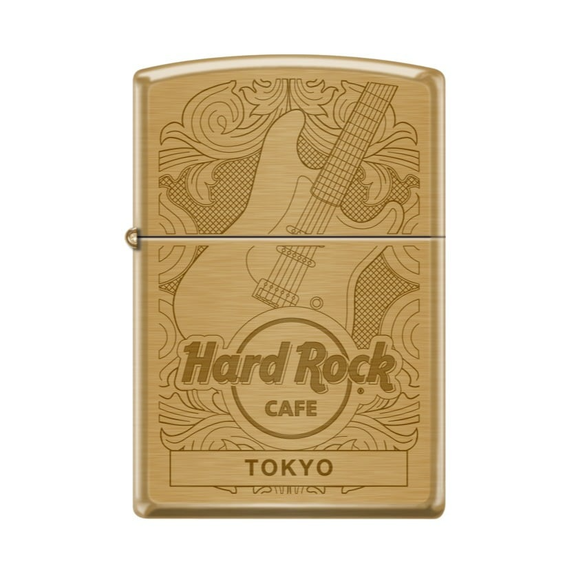 TOKYO 東京 Guitar Engrave Zippo Hard Rock Cafe | eBay