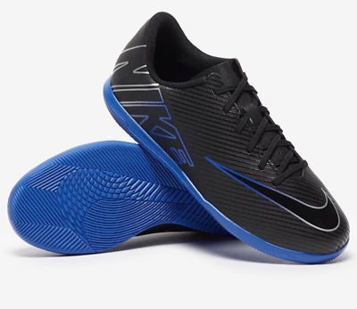 Black mercurial sale indoor shoes
