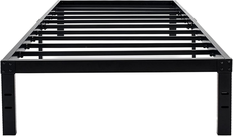 14 Inch Reinforced Platform Bed Frame/3500Lbs Heavy Duty/Easy Assembly M