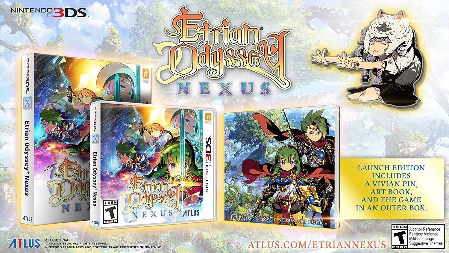 ETRIAN ODYSSEY NEXUS - Nintendo 3DS, Brand New | eBay ETRIAN ODYSSEY NEXUS - Nintendo 3DS, Brand New | eBay