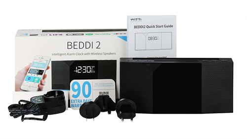 WITTI BEDDI 2, Intelligent Alarm Clock with White Noise Generator