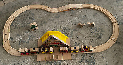 33917 Authentic Brio Wooden Train Egyptian Adventures Set! Thomas! Bonus!