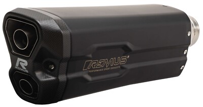 Remus 8 2.0 Sport Stainless Steel Slip On Exhaust for 16+ BMW R 1200 GS EURO 4