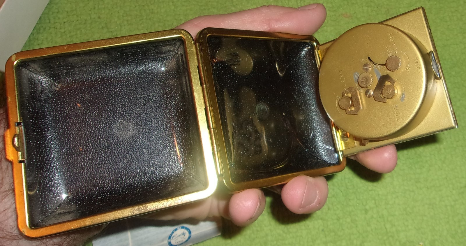 Antique Bradley Alarm Clock NO 4995 in box & instructions very nice decor works