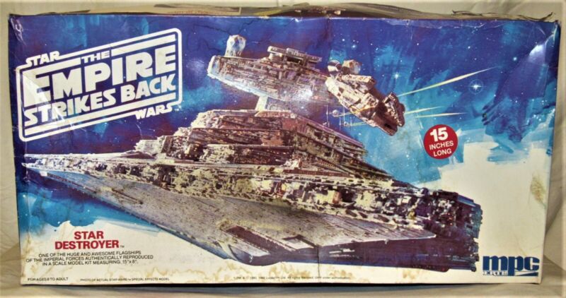 MPC/ERTL #8915 Star Wars: The Empire Strikes Back Star Destroyer 15" - Open Box