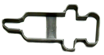 MEDICAL NEEDLE SYRINGE SHOT BLOOD TEST NURSE NURSING COOKIE CUTTER USA PR2550