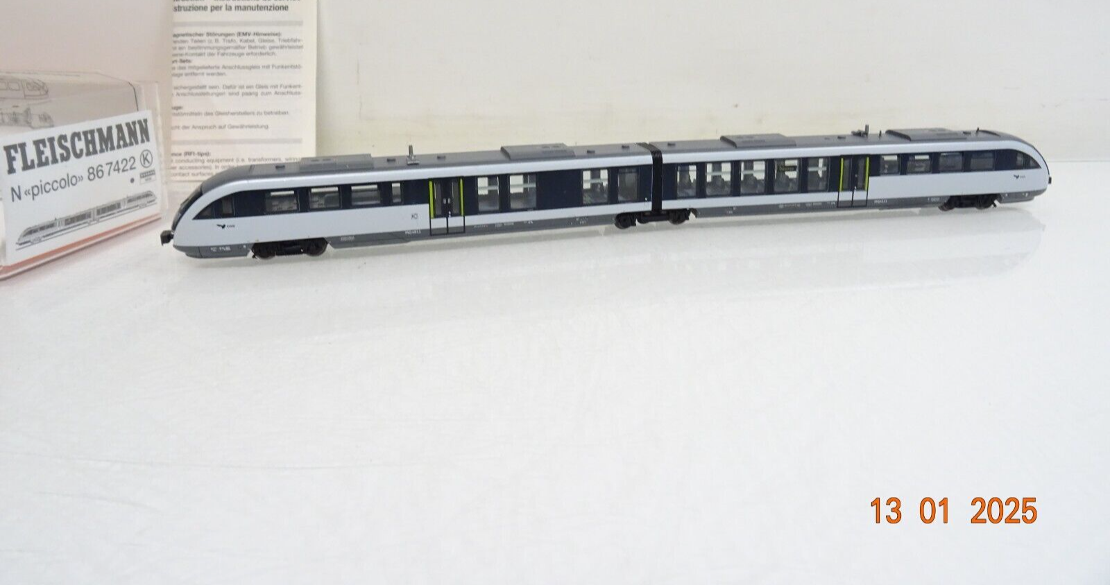 Fleischmann N 86 7422 K Dieseltriebzug Desiro DSB mit DSS in