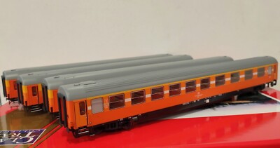 ACME 55074 JZ Set Carriages Type Z, 1 Of 1 Cl + 3 Type Y Of 2 Cl EC AVALA Ep. V