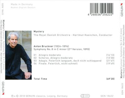 HARTMUT HAENCHEN / THE ROYAL DANISH ORCHESTRA MYSTERY: ANTON BRUCKNER - SYMPHONY
