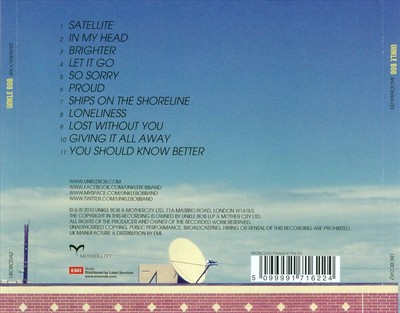 UNKLE BOB SHOCKWAVES NEW CD