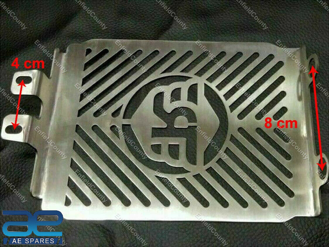 Radiator Cover Guard Grill Stainless Steel For Royal Enfield Interceptor 650 