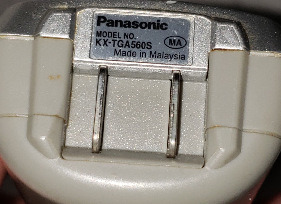 Panasonic 5.8ghz Cordless Phone Base KX-TG5632S KX-TGA560