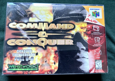 Command & Conquer N64 Original Nintendo Complete in Box Excellent Condition