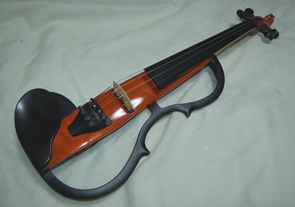 Eバイオリン　YAMAHA SV-110 Yamaha SV-110 Electric Silent Violin Brown Good | eBay