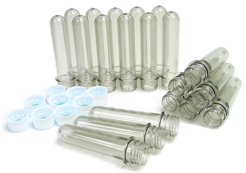 Soda Bottle Preforms and Caps (30/Pk)