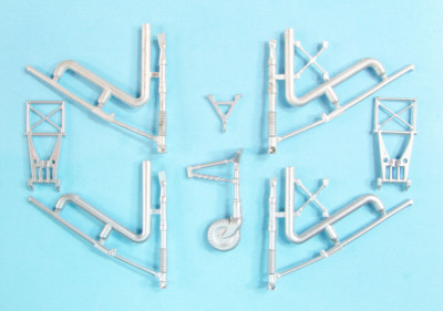 He 111H-3/6/16 Landing Gear replacement for 1/48th ICM 48354