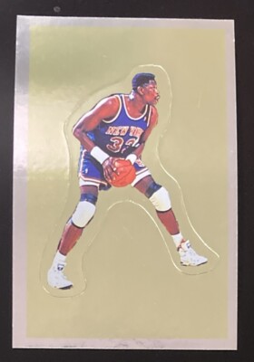 Patrick Ewing 1991-1992 1991 Panini Italian GOLD FOIL Sticker #189