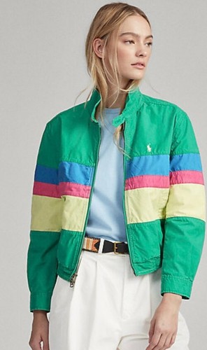 RARE Polo Ralph Lauren Poplin Windbreaker Colour Block RARE Polo Ralph Lauren Poplin Windbreaker Colour Block