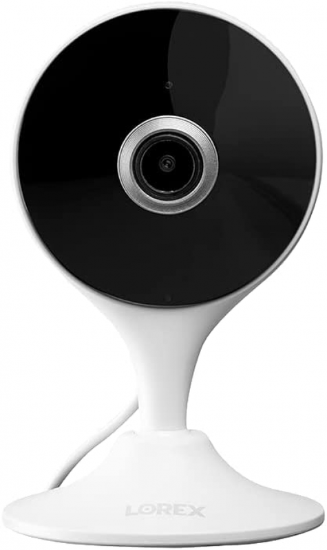 Lorex 2K QHD Smart Indoor Wi-Fi Security Camera with Two-Way Audio and...