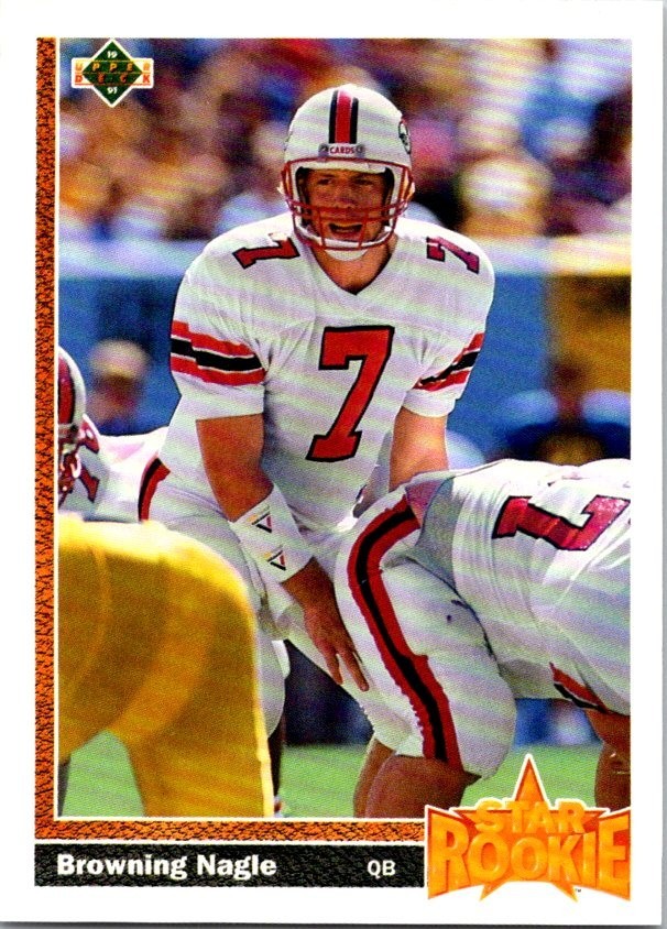 1991 Upper Deck - Browning Nagle #11 (RC)