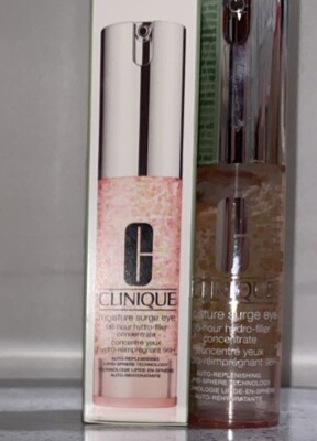 1-CLINIQUE Moisture Surge Eye 96-Hour Hydro-Filler Concentrate 0.5oz