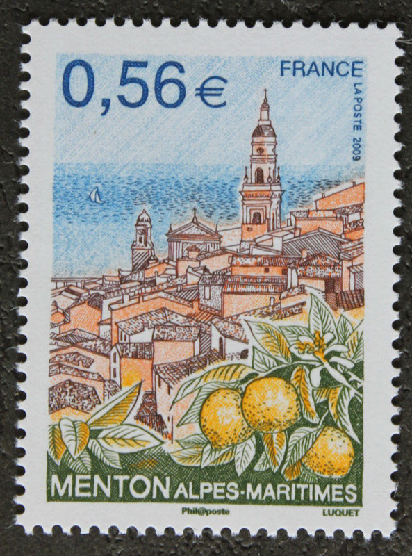 Timbre - France - Menton - Yt4337 - Neuf **- 2009