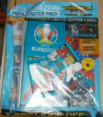 Panini Adrenalyn XL UEFA Euro 2020 Trading Cards Starter Packs: 2 Packs + 3 L E