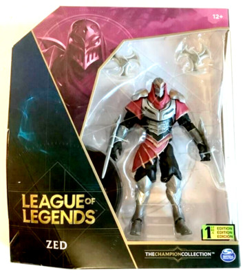 Spin Master 6062261 League of Legends ZED 6'' Figure with Accessories New