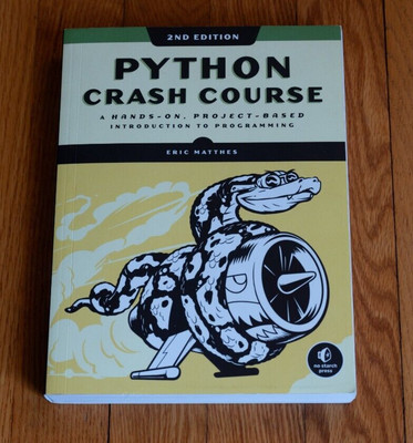 Python Crash Course, 2nd Edition : A Hands-on...Intro to Programming Like New