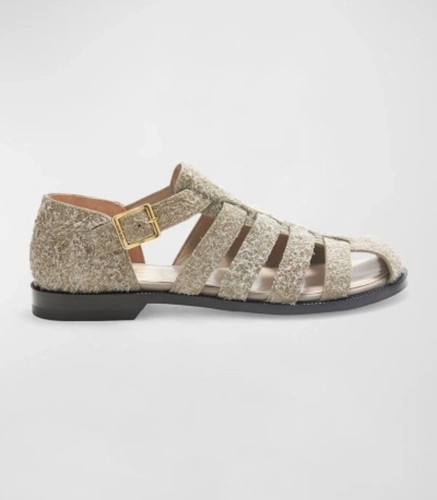 【24SS NEW】LOEWE_woman / Campo スエード サンダル / Khaki Loewe: Women's Campo Sandal (Khaki Green) | DSMNY E-SHOP