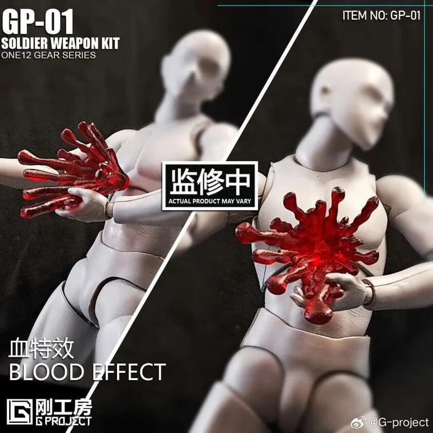 GP-01: G-PROJECT Gear Series 1/12 Scale Soldier Weapon Kit