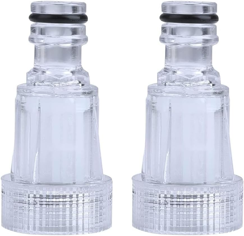 2 Pieces Plastic Pressure Washer Inlet Filter Water Filter 3/4" Garden Hose Repl