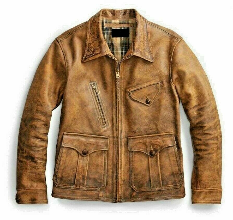 ジャケット・アウター 90s n-2b type real mouton leather jacket Vintage 90s Leather Jacket Mens L Black Lambskin Full Zip Up