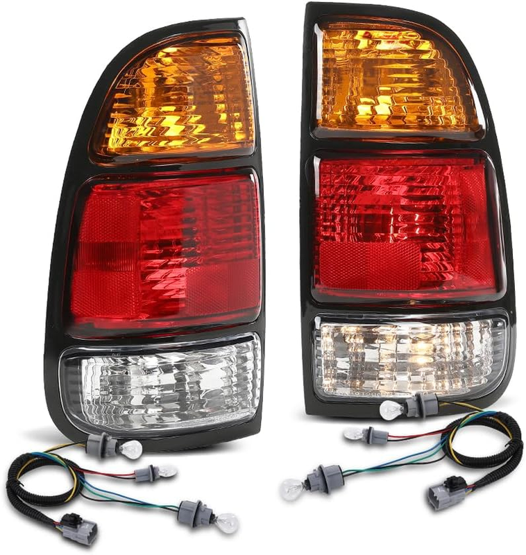 Taillights Pair for 2000–2006 Toyota Tundra Regular Cab & Access Cab Fleetside