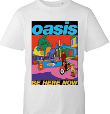 Oasis Be Here Now Illustration T-Shirt Unisex S-5Xl 