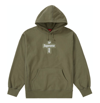 Olive supreme store hoodie