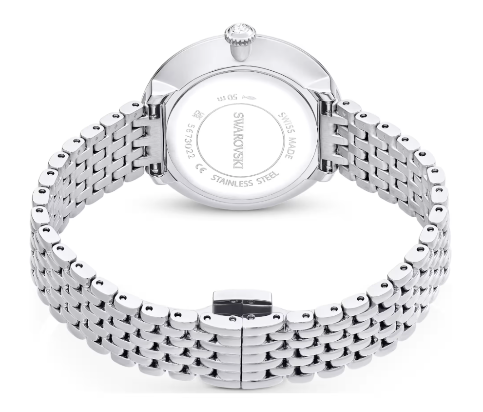 Swarovski Certa watch Swiss Made, Silver tone, Stainless