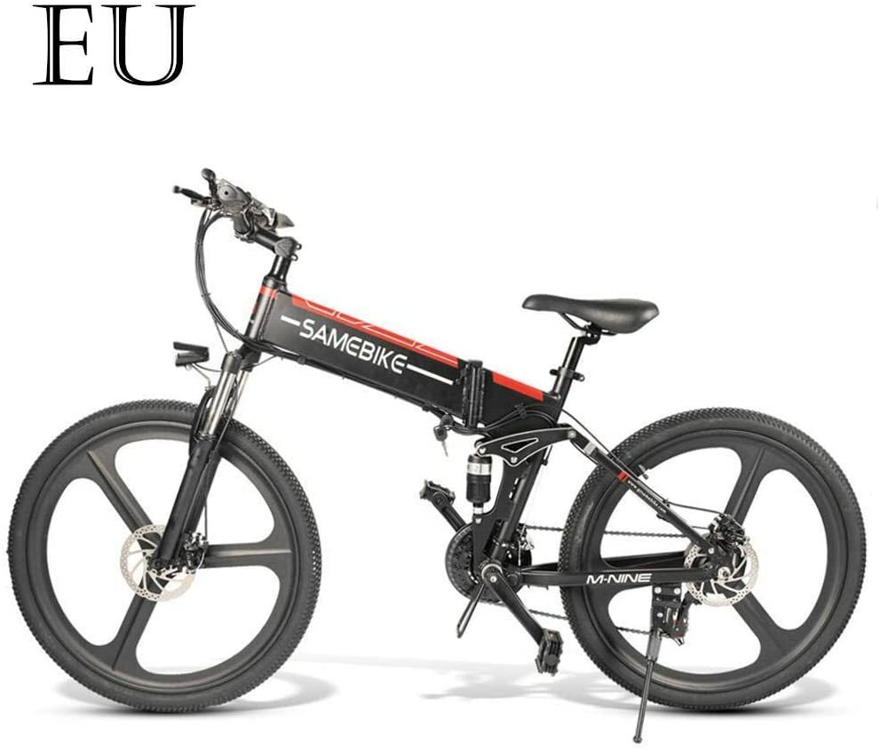 SAMEBIKE 26 Elektrofahrrad Mountainbike EBike 350 W 48V Shimano Pedelec EMTB 
