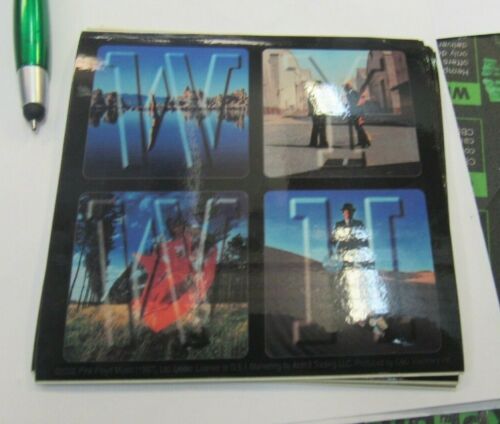 PINK FLOYD STICKER NEW 2002 VINTAGE OOP RARE COLLECTIBLE