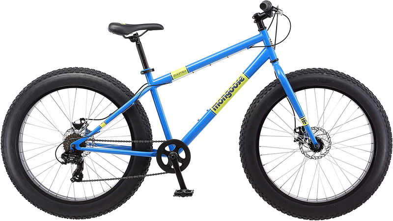Mongoose Dolomite Mens and Womens Fat Tire Mountain Bike, 26-Inch Wheels, 4-Inch