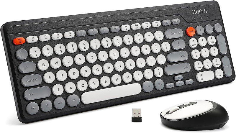 And Mouse Combos, Usb 2.4ghz Receiver Plug And Play, Mixed Col